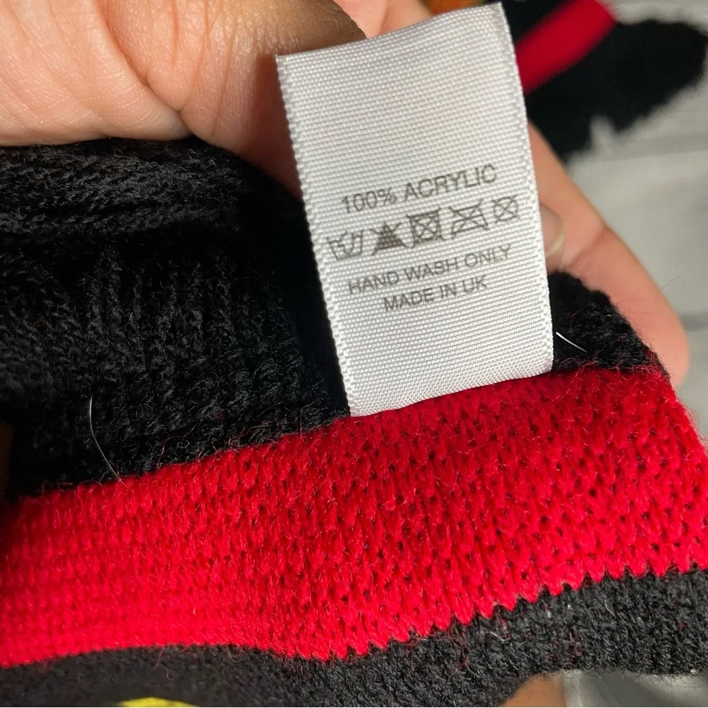 Manchester United scarve scarf red and black